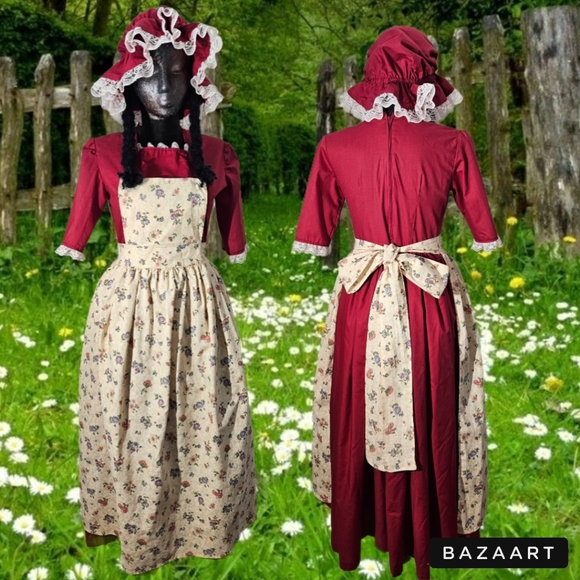 Halloween Costume  Little House on the Prairie Costume Size S Jr. - Picture 7 of 9